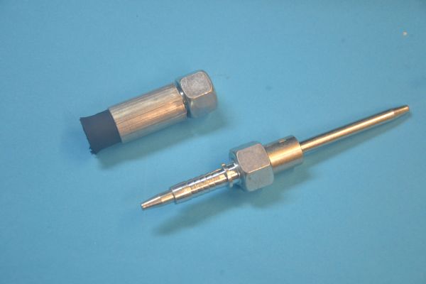 sprawdzenie przewężenia zakutego węża hydraulicznego